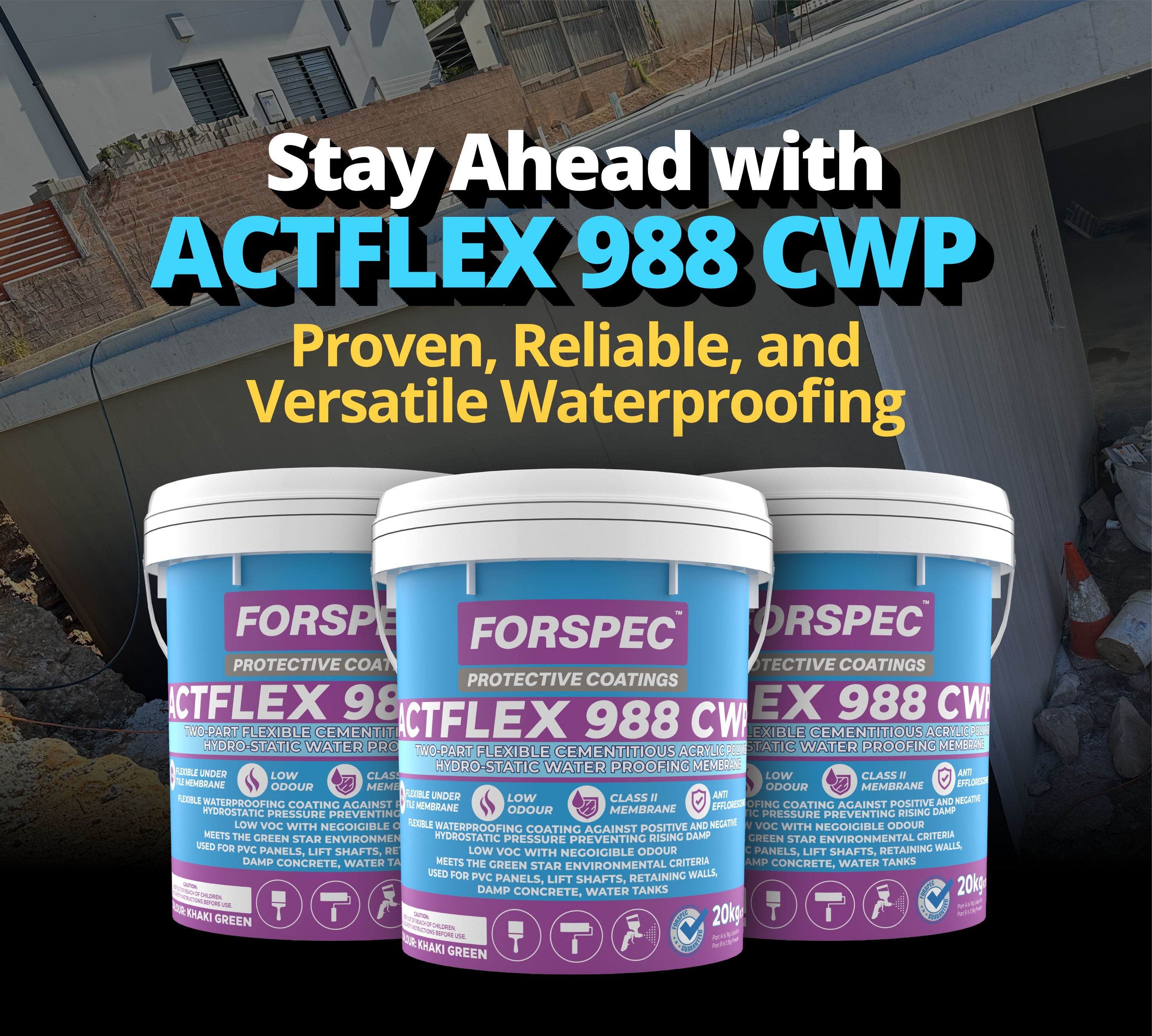 ACTFLEX 988 CWP: The Ultimate Waterproofing Solution