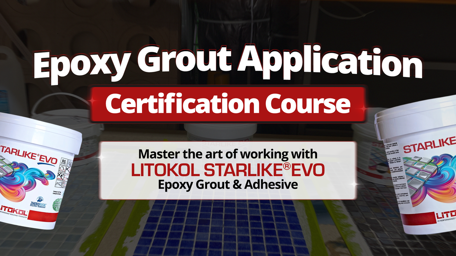 Master Epoxy Grout with Our Exclusive Training Day at The Waterproofing Shop!