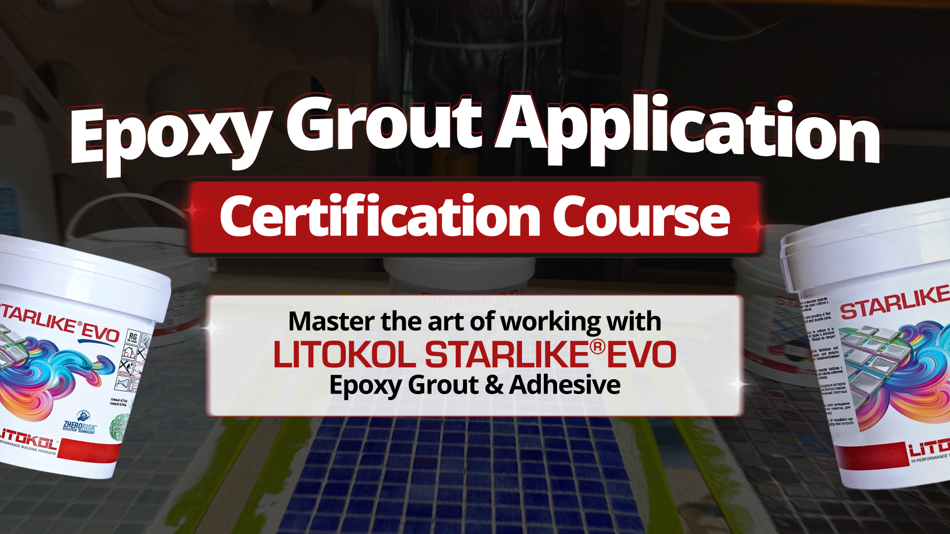 Master Epoxy Grout with Our Exclusive Training Day at The Waterproofing Shop!