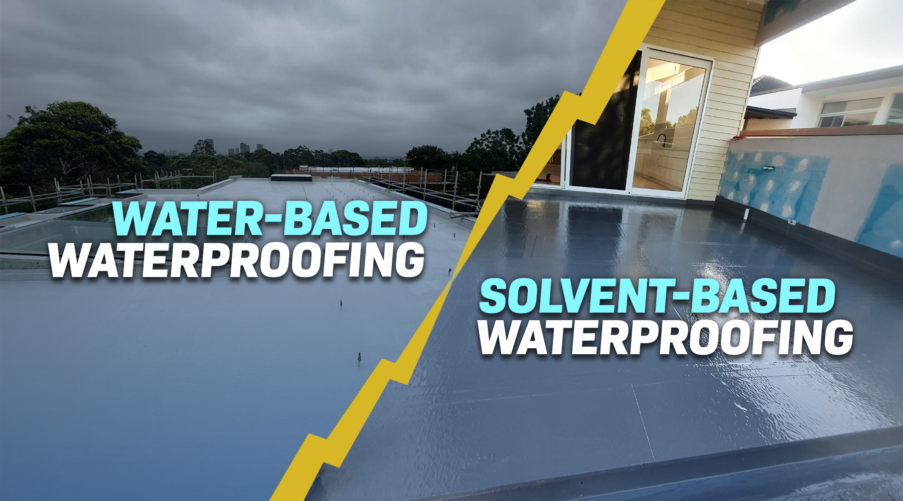 Exploring the Difference Between Water-Based and Solvent-Based Waterproofing