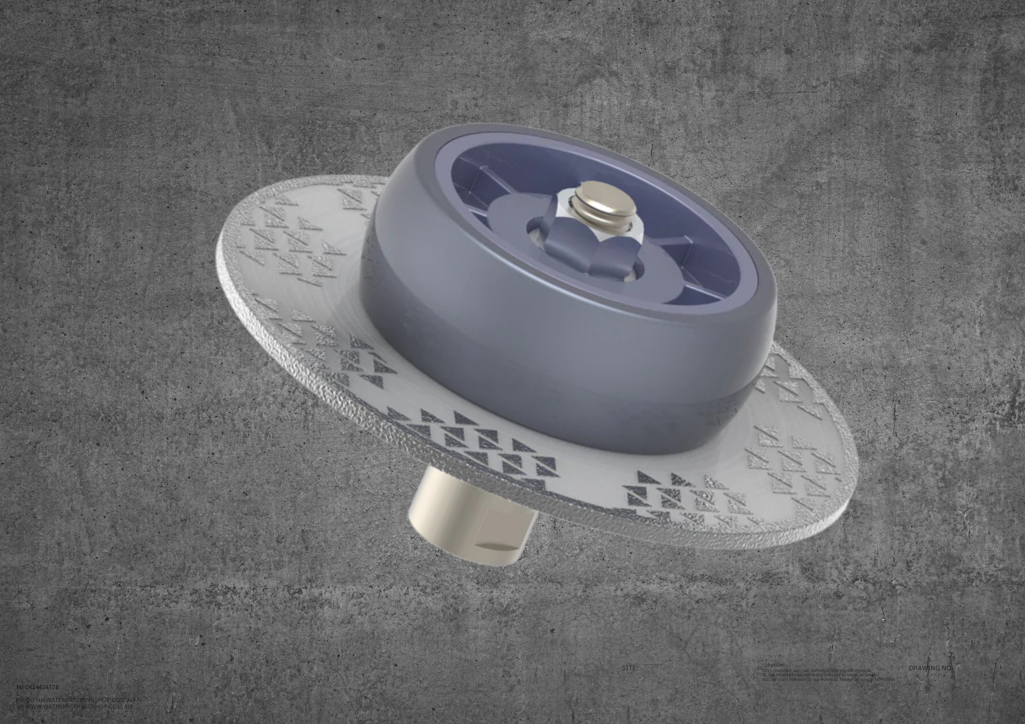 Innovative Tools 150mm Concrete Puddle Flange Recess Disc: A Must-Have for DIY and Construction Workers