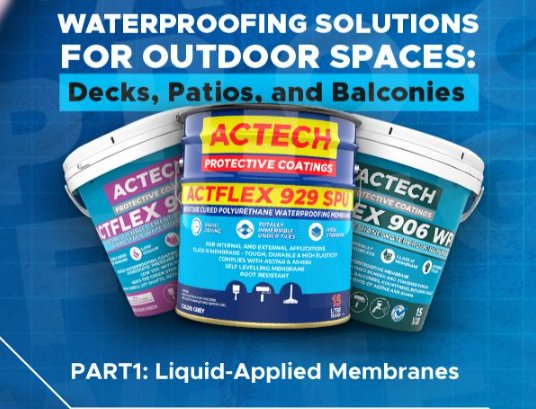 The Ultimate Guide to Waterproofing External Areas