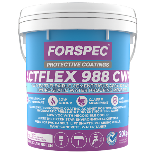 ACTFLEX 988 CWP CEMENTICIOUS WATERPROOFING