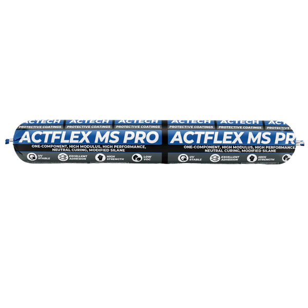 ACTFLEX MS PRO Hybrid Sealant Grey 20 Pack high-performance one-component modified silane construction sealant