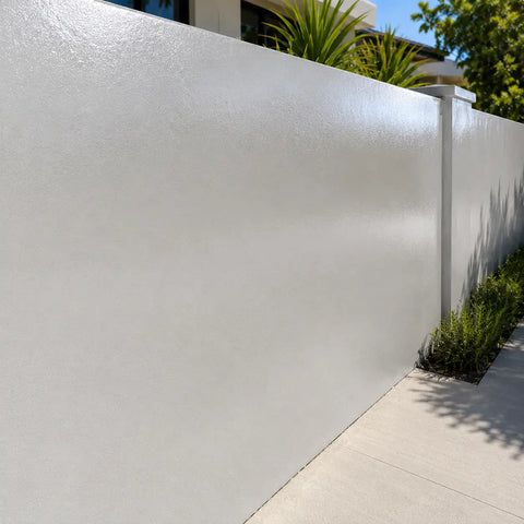 Rendered walls
