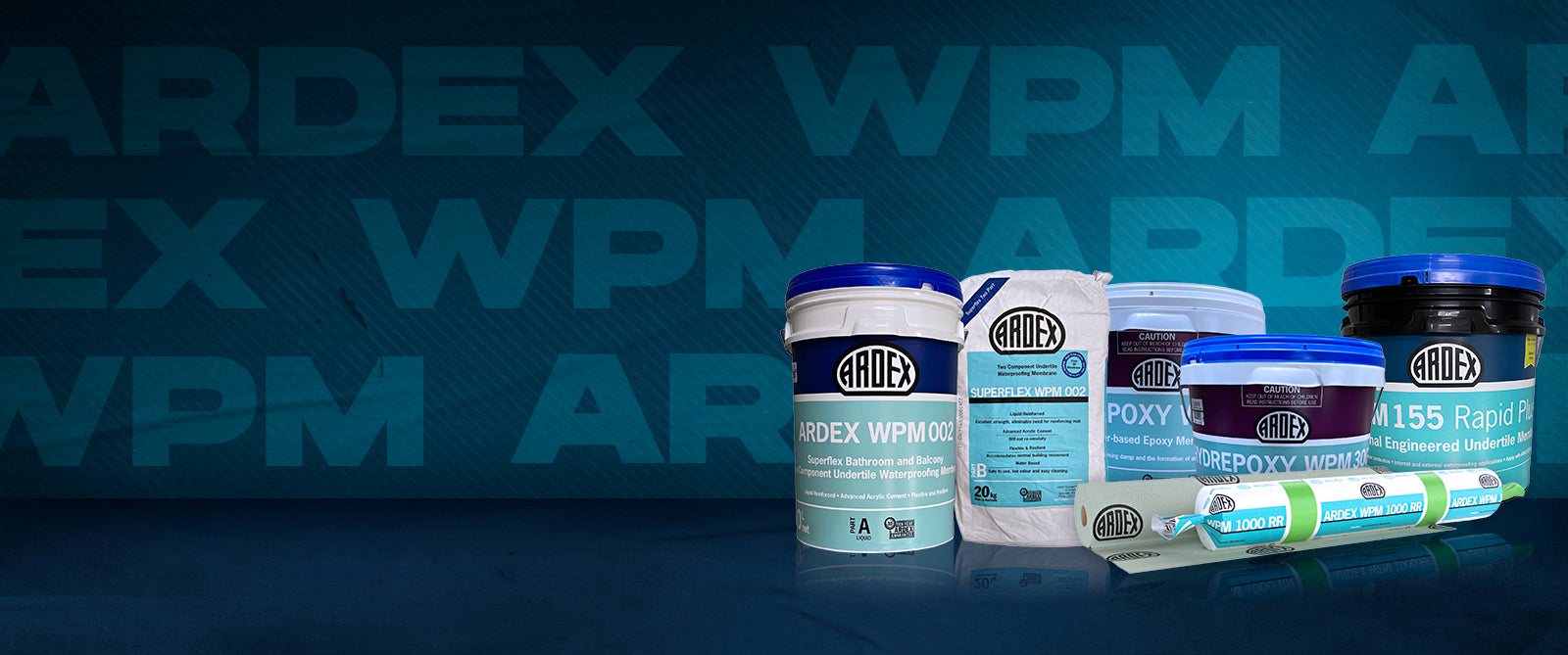 ARDEX WATERPROOFING PRODUCTS
