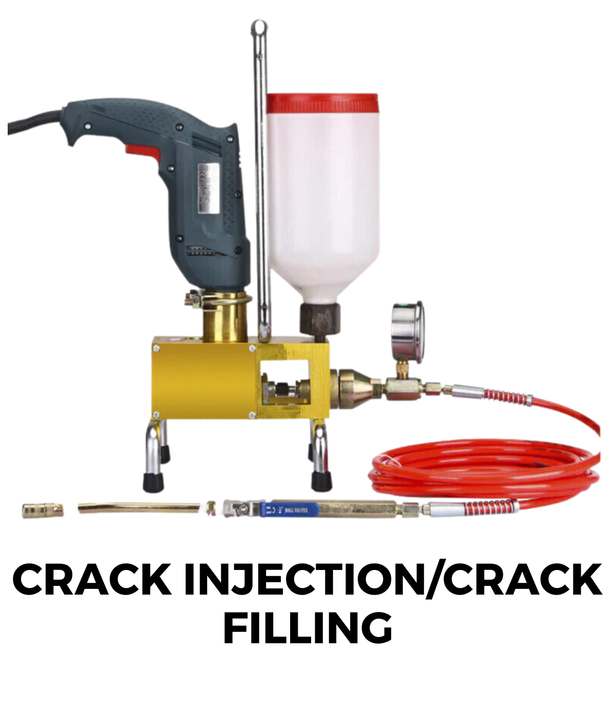 Crack Injection Crack Filling