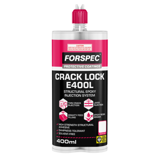 Crack Lock E400L Low Viscosity Epoxy Crack Repair