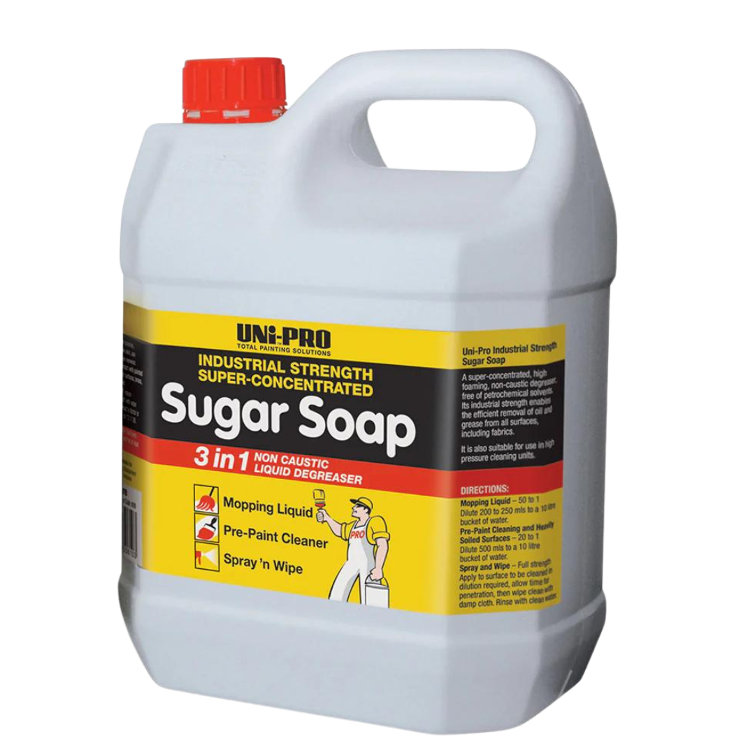 UNi-PRO 3 in 1 Sugar Soap 4L