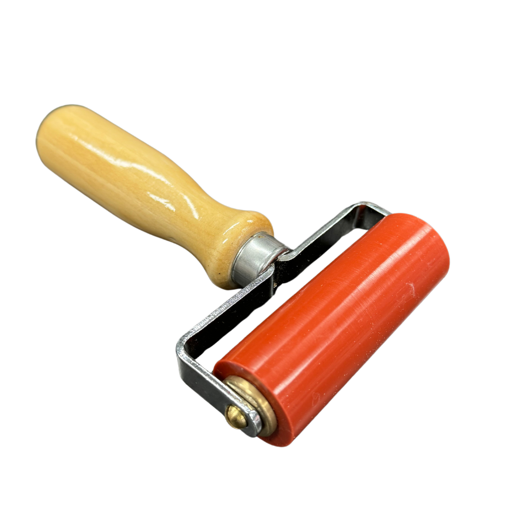 Forspec Pressure Roller 80mm for applying pressure to waterproofing membranes, seam tapes, and adhesive sheets for secure bonding