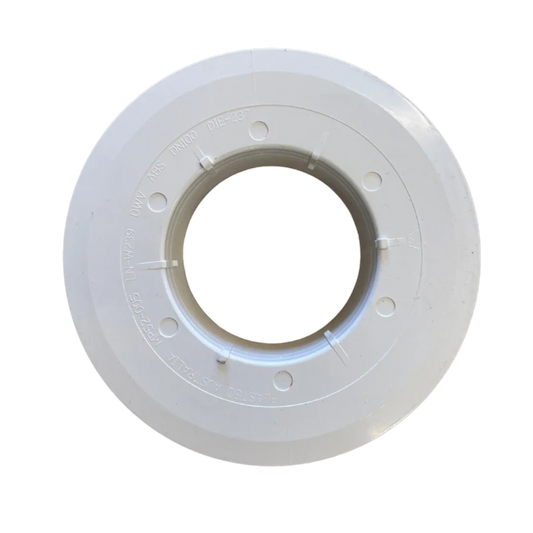 Plastec 100mm PVC Flange