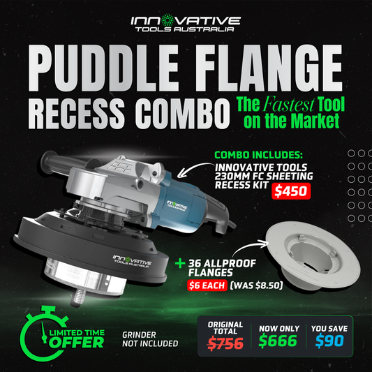 Puddle Flange Recess Combo