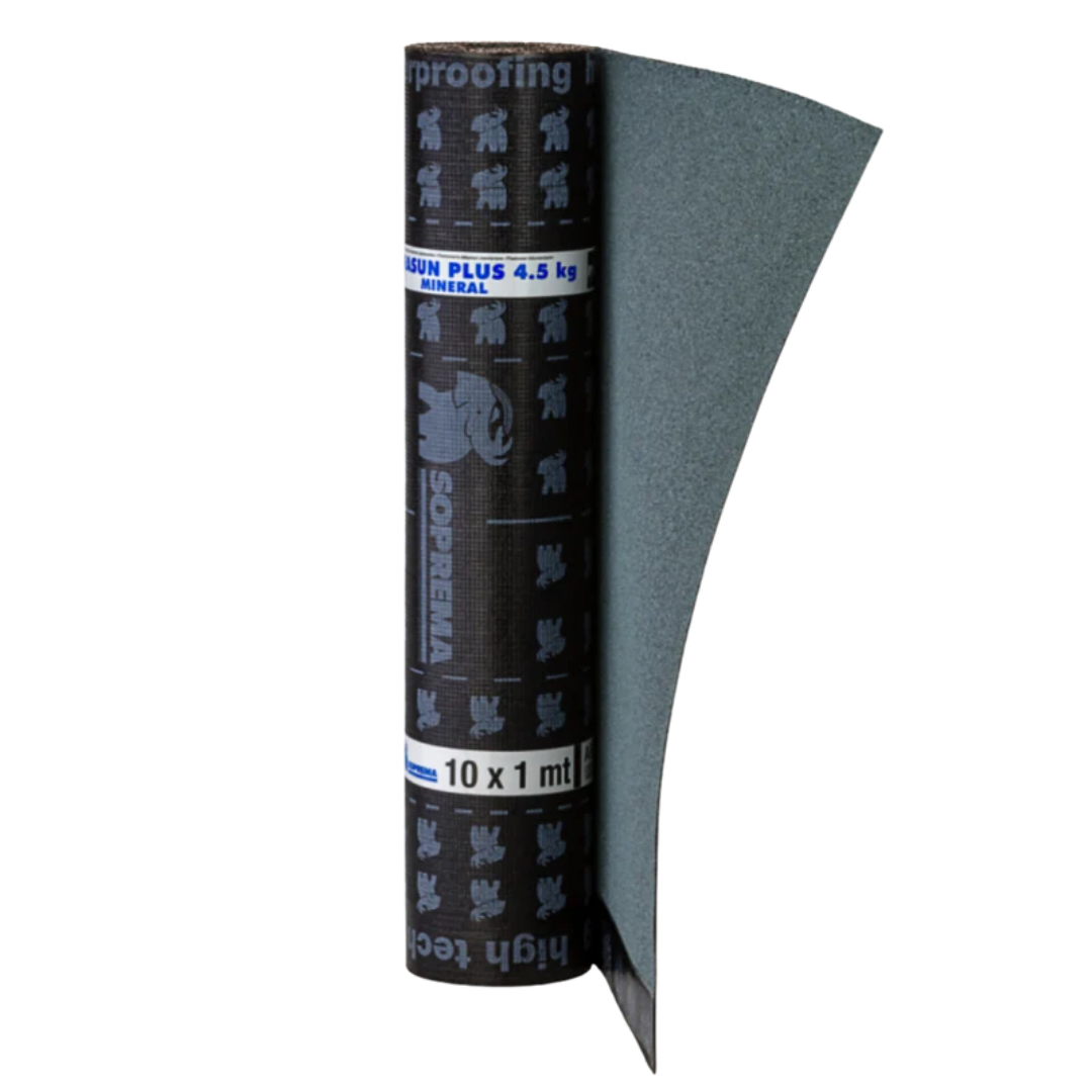 Soprema SOPRASUN PLUS 4.5 mineral surfaced bituminous waterproofing membrane roll