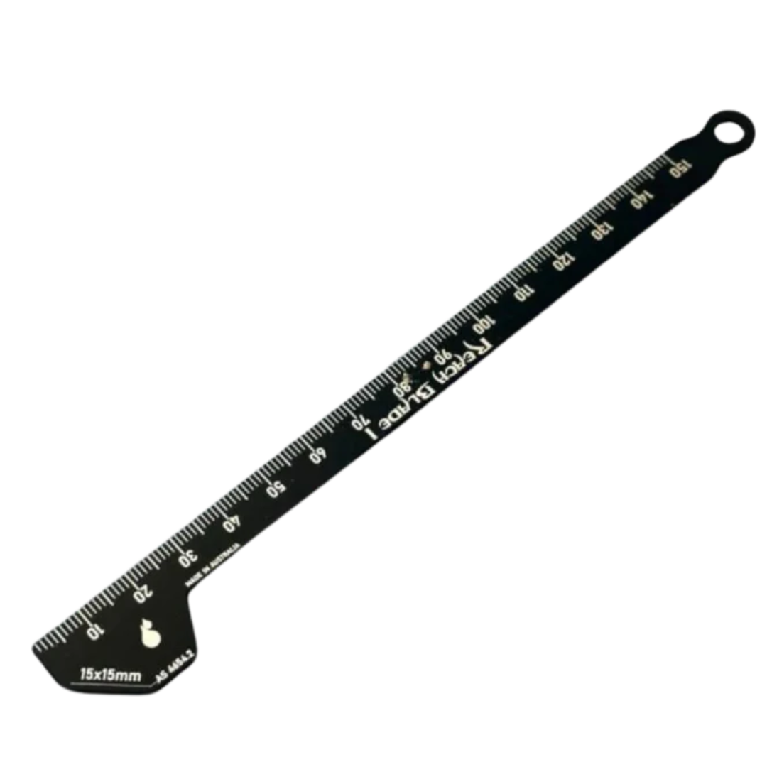 Site Inspection Trinity Reach Blades Fillet/Bond breaker measurement