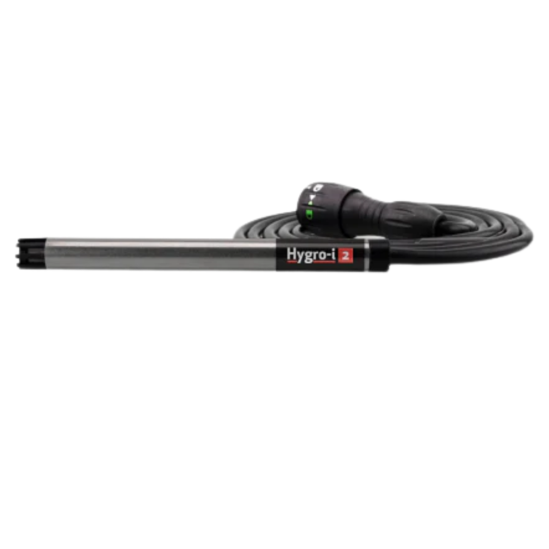 Tramex Hygro-i2 moisture probe for measuring relative humidity and moisture conditions within concrete slabs as part of in-situ RH moisture testing.