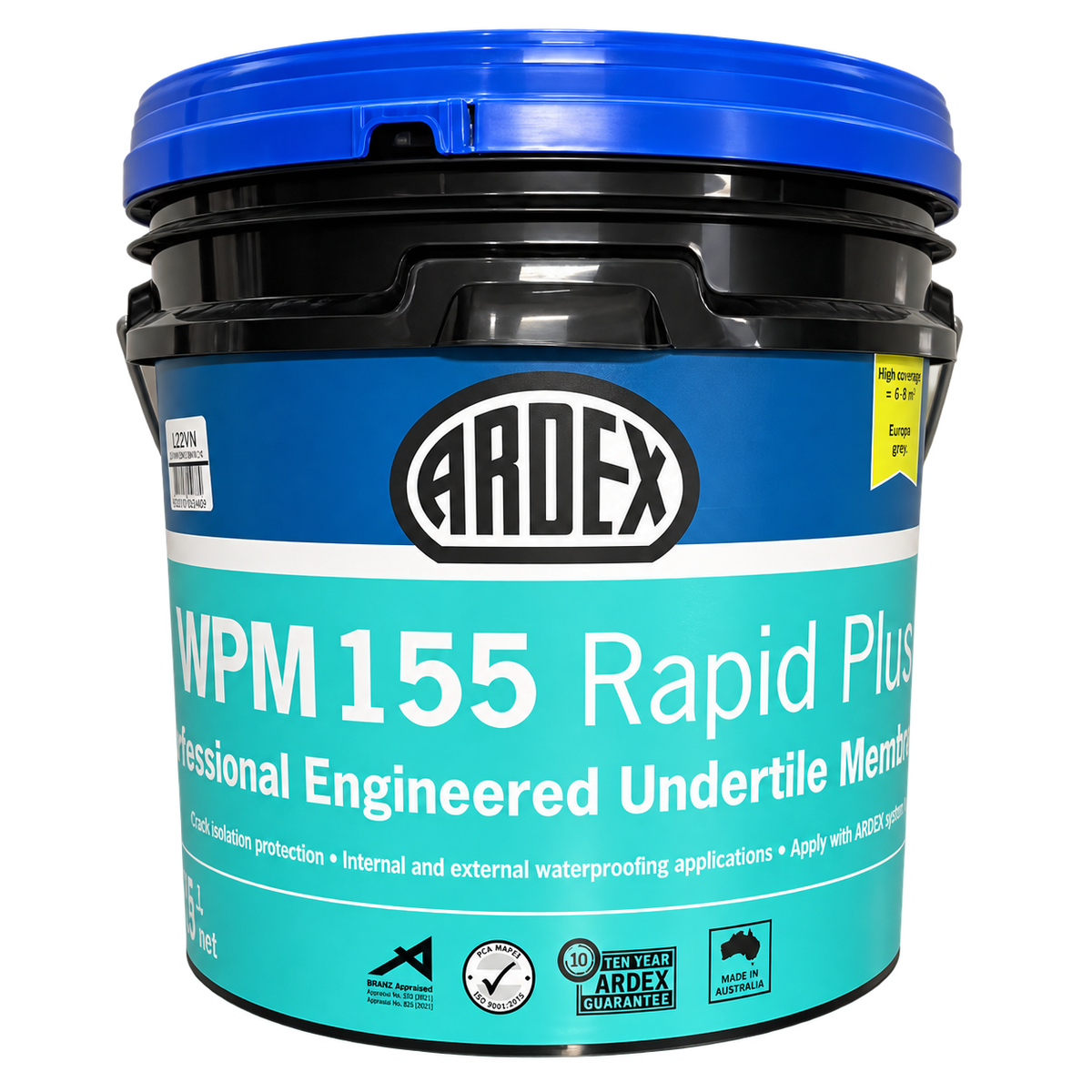 ARDEX WPM 155 Rapid Plus professional engineered undertile waterproofing membrane