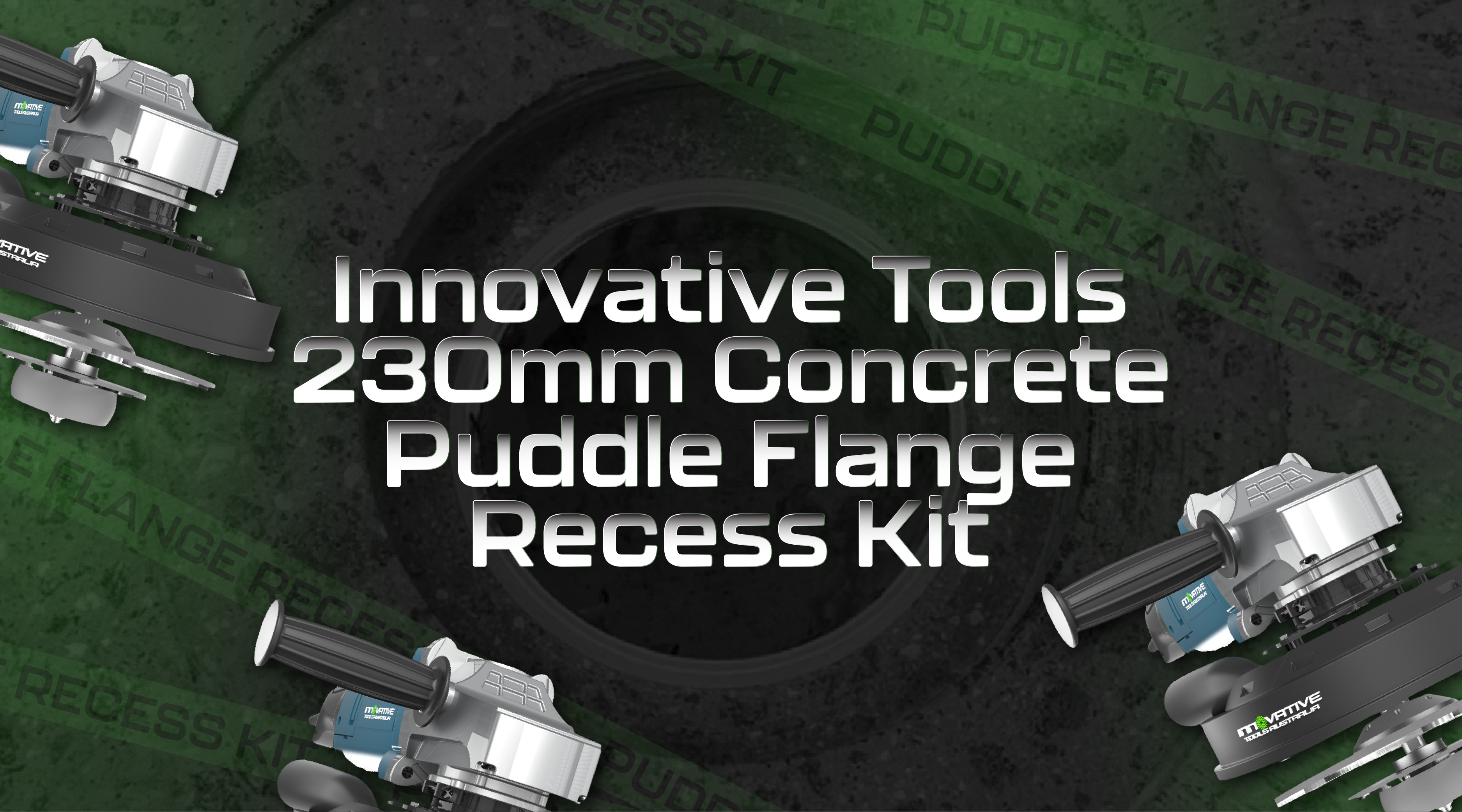 Introducing the Innovative Tools 230mm Concrete Puddle Flange Recess Kit