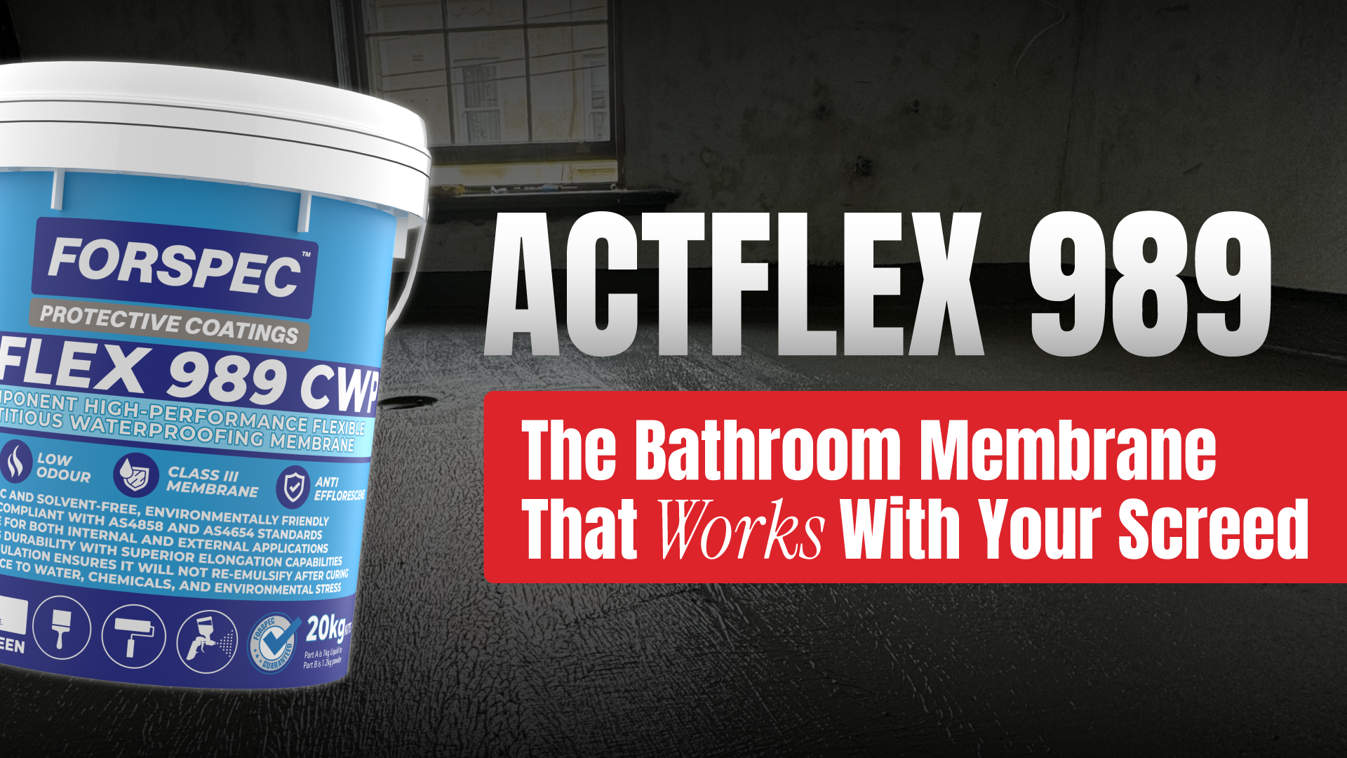 Why ACTFLEX 989 in Bathrooms Meets the Standard