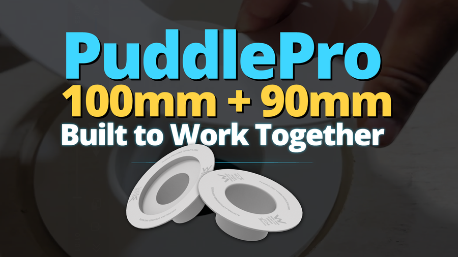 Smart Drainage Starts Here: 100mm + 90mm PuddlePro Flange System