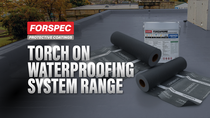Massive New Torch-On Waterproofing System Range - Now Available