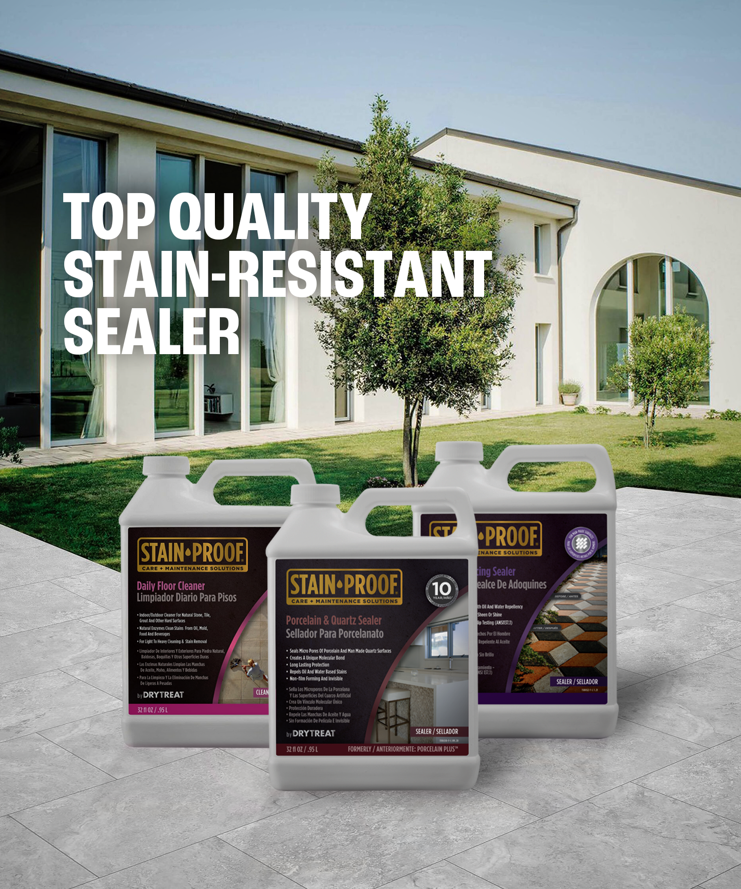 Tile/Concrete/Stone Sealers/Cleaners
