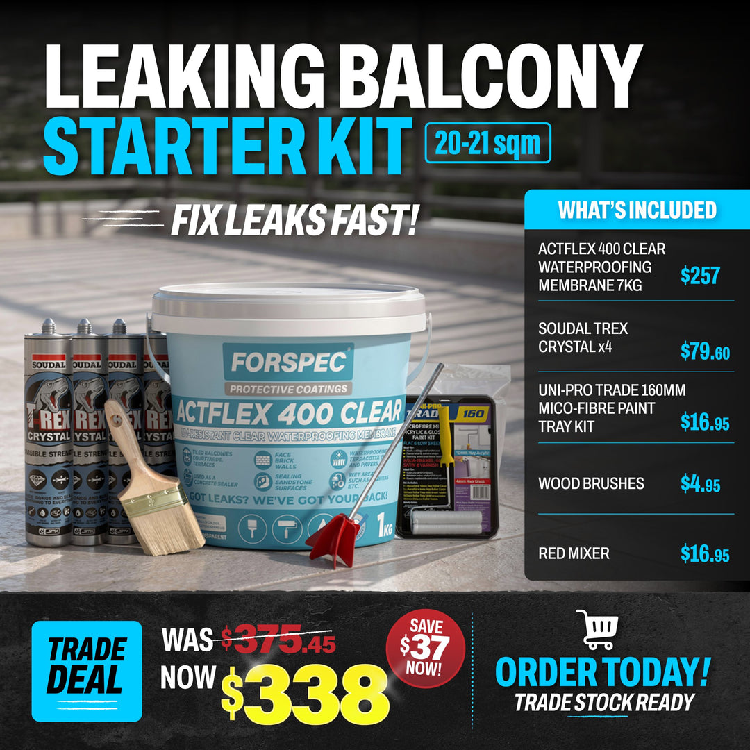 Leaking Balcony Waterproofing Kit 20-21sqm
