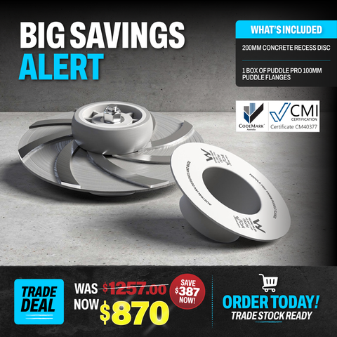 200mm Puddle Flange Recess Kit Promo