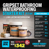 Starter Kit - Gripset Bathroom Waterproofing