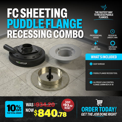 Puddle Flange Recess Combo