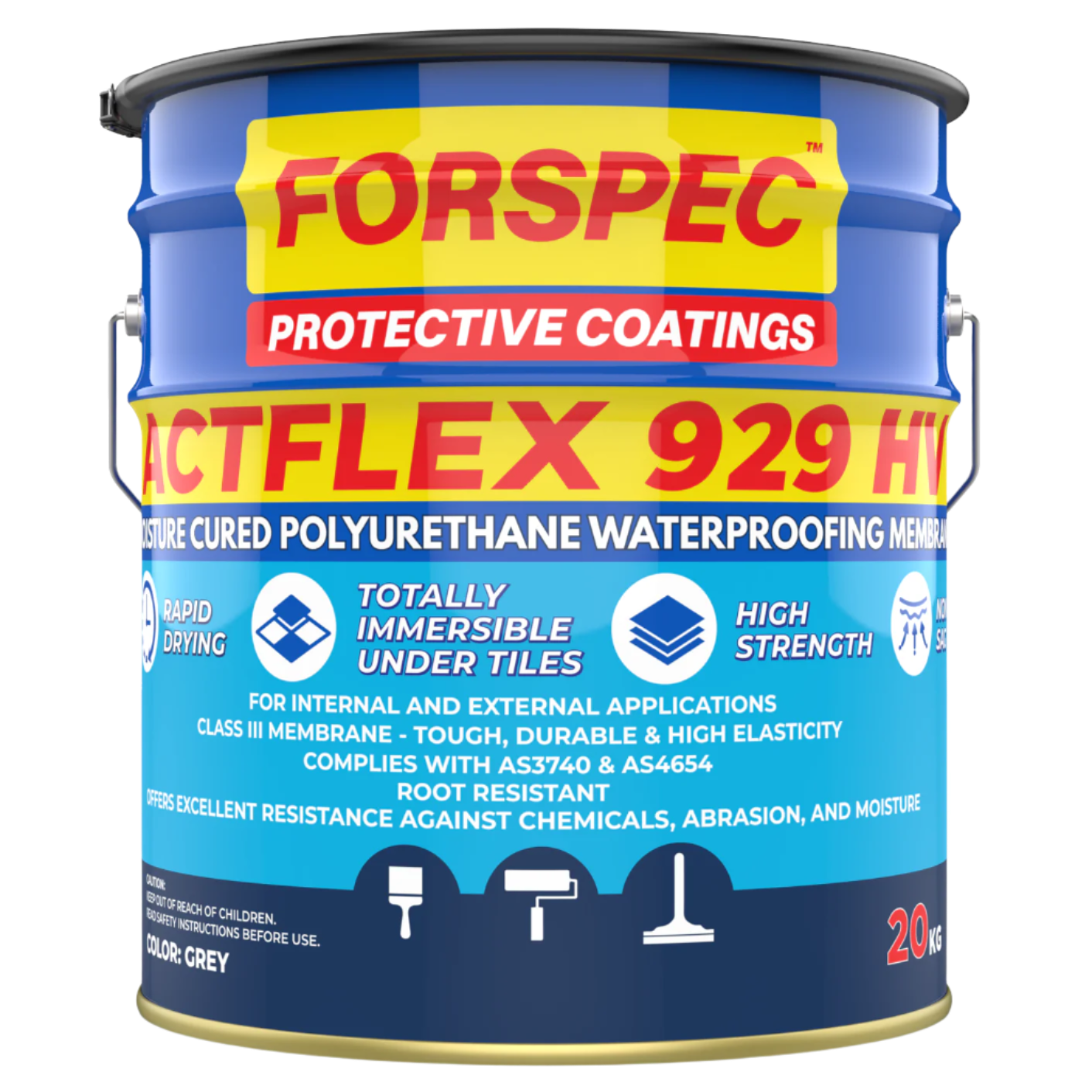 ACTFLEX 929 HV polyurethane waterproofing membrane 