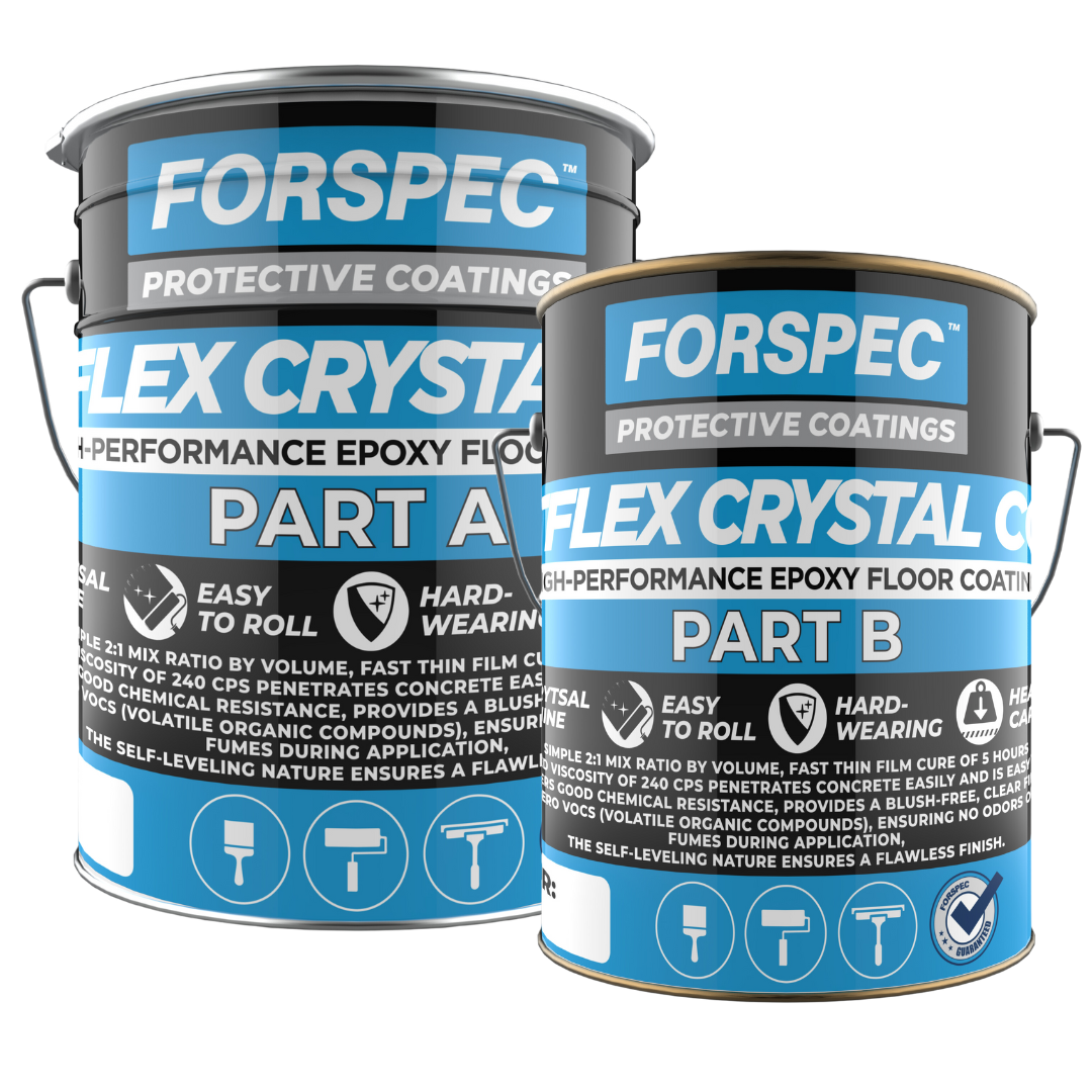 ACTFLEX CYRSTAL COAT solvent free 2 part epoxy 