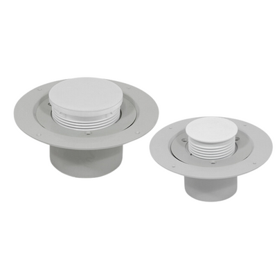 Allproof TILERITE 100mm clamp down floor waste flange for waterproofing membranes, providing a secure watertight seal around 100mm floor drains in tiled wet areas.