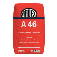 Ardex A46 External Patching Rapid Drying Slump-Free Mortar Compound