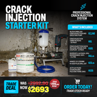 Starter Kit – Crack Injection System Standard