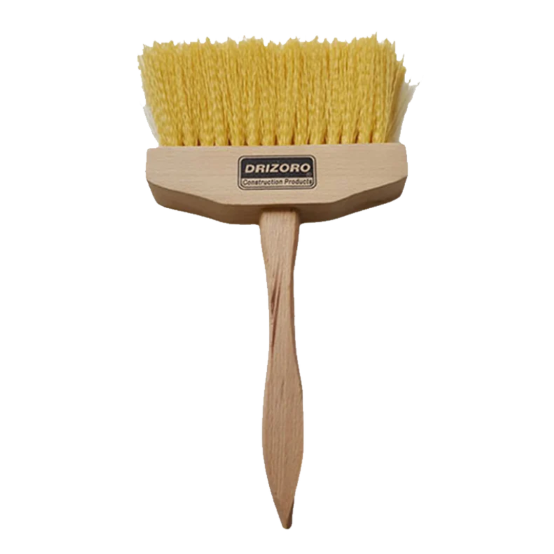 Drizoro 150mm application brush with wooden handle for waterproofing coatings