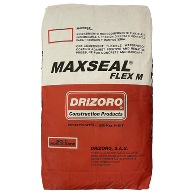 Drizoro MAXSEAL FLEX M one-component flexible waterproof coating for concrete and masonry