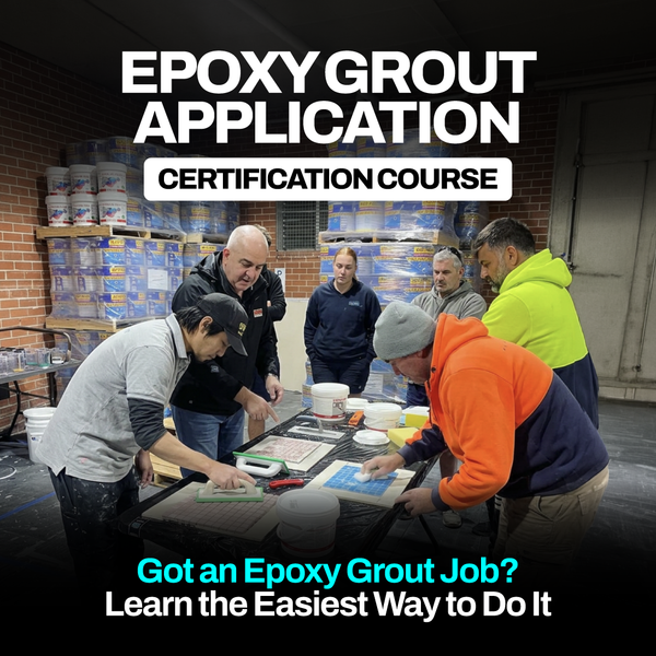 Epoxy Grout Application Certification Course