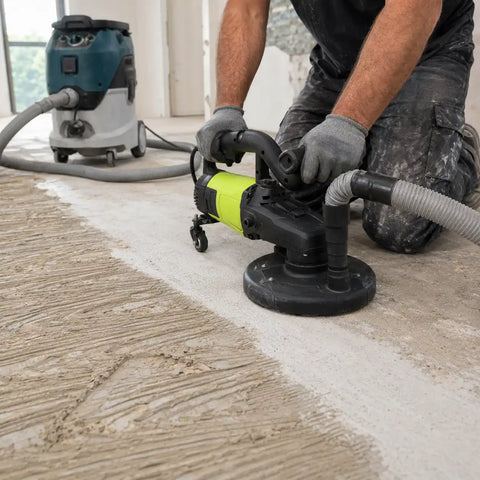 Remove tile glue & adhesive