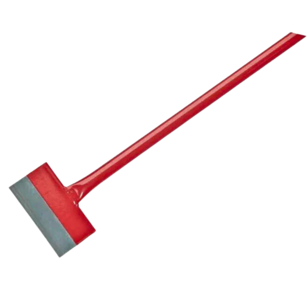 150mm heavy-duty floor scraper with long handle for surface preparation and removal