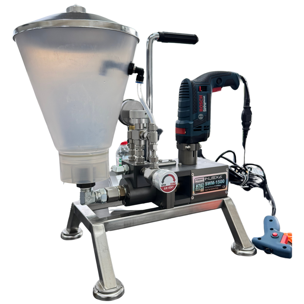 INJEXA SWM 1500 Crack Injection and Grouting Pump
