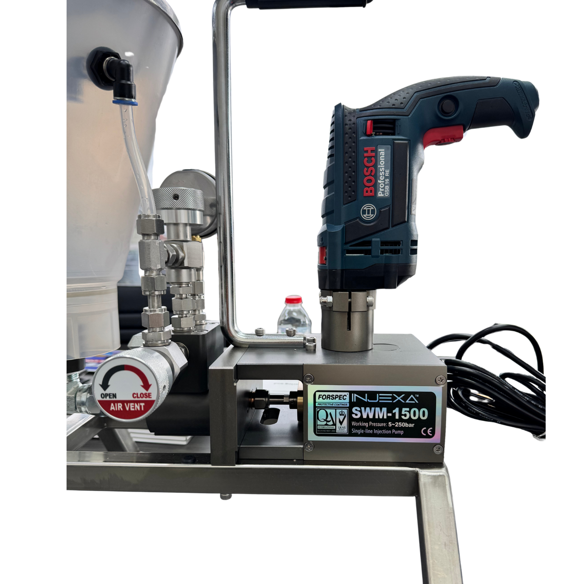 INJEXA SWM 1500 Crack Injection and Grouting Pump