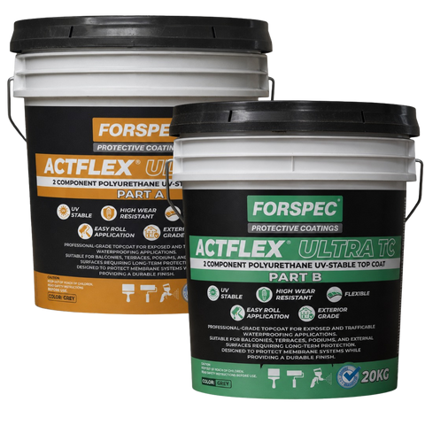 ACTFLEX Ultra TC UV Stable Polyurethane Top Coat 40kg