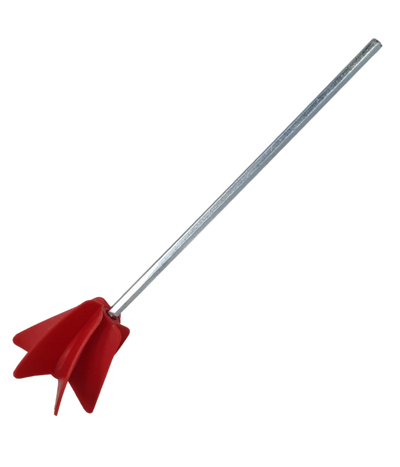 Forspec epoxy mixing paddle for mixing epoxy resins, adhesives, grout, mortar, and other construction materials
