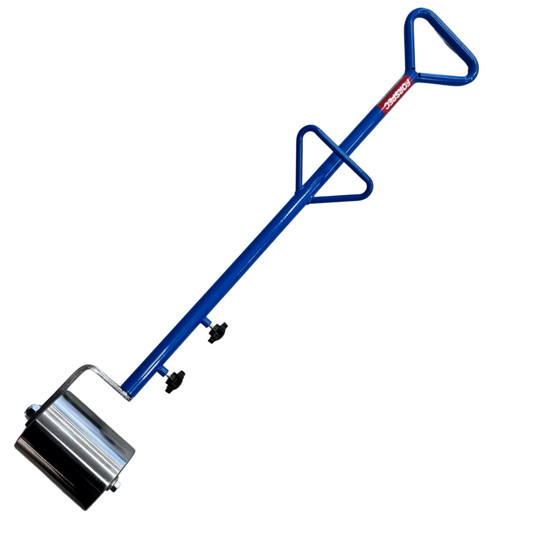 FORSPEC 20kg heavy duty pressure roller for applying even pressure to waterproofing membranes, sheet vinyl, flooring, adhesives and other surface installation applications.