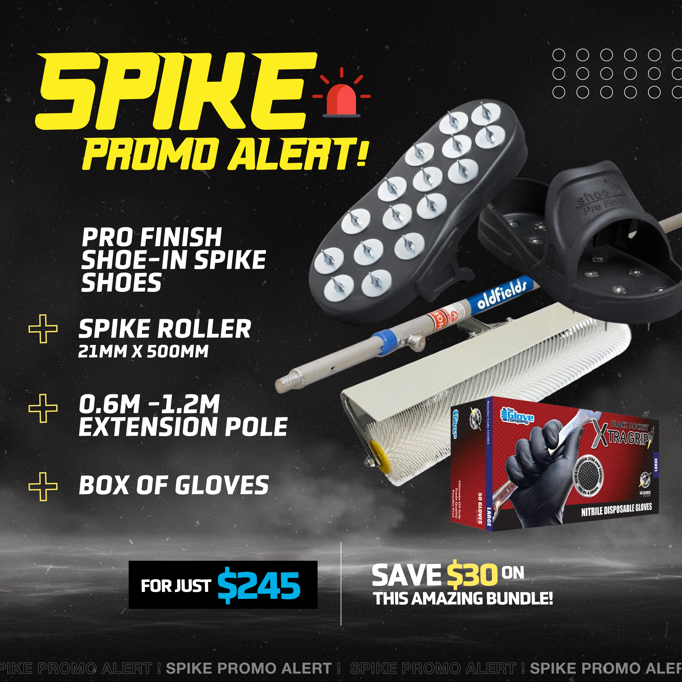 spike shoes spike roller promotion