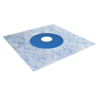 Forspec Superflex Tap Collar 120mm x 120mm waterproof pipe penetration collar for sealing tap outlets and pipe penetrations in internal and external waterproofing membrane systems.