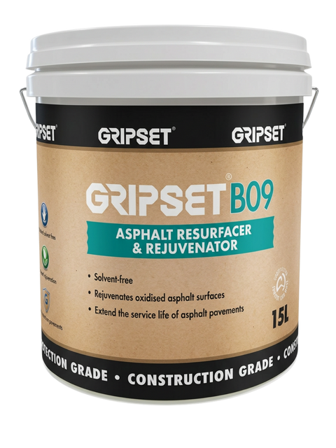 Gripset B09 Asphalt Resurfacer & Rejuvenator 15L