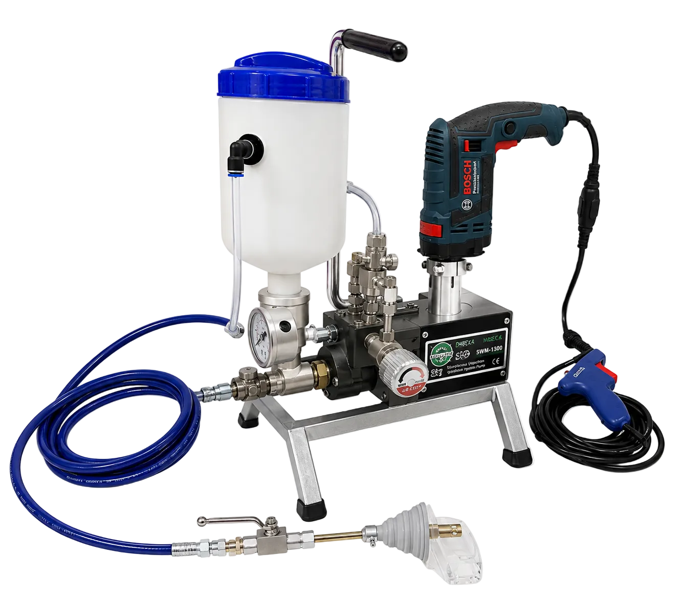 INJEXA SWM 1300 Crack Injection and Grouting Pump