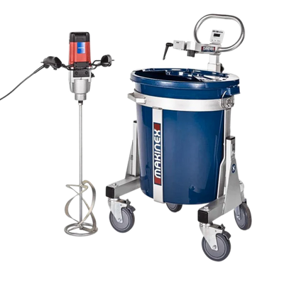 Makinex MS-100-M-AU 100L 1800W Electric Portable Mixing Station