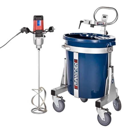 Makinex MS-100-M-AU 100L 1800W Electric Portable Mixing Station